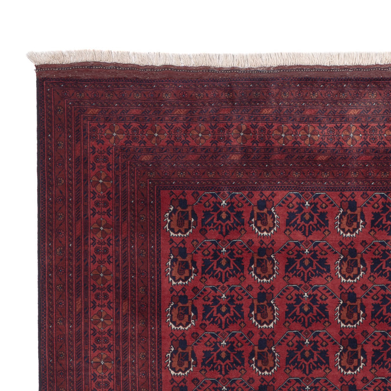 Afghan Rug - Royal - 288 x 200 cm - dark red