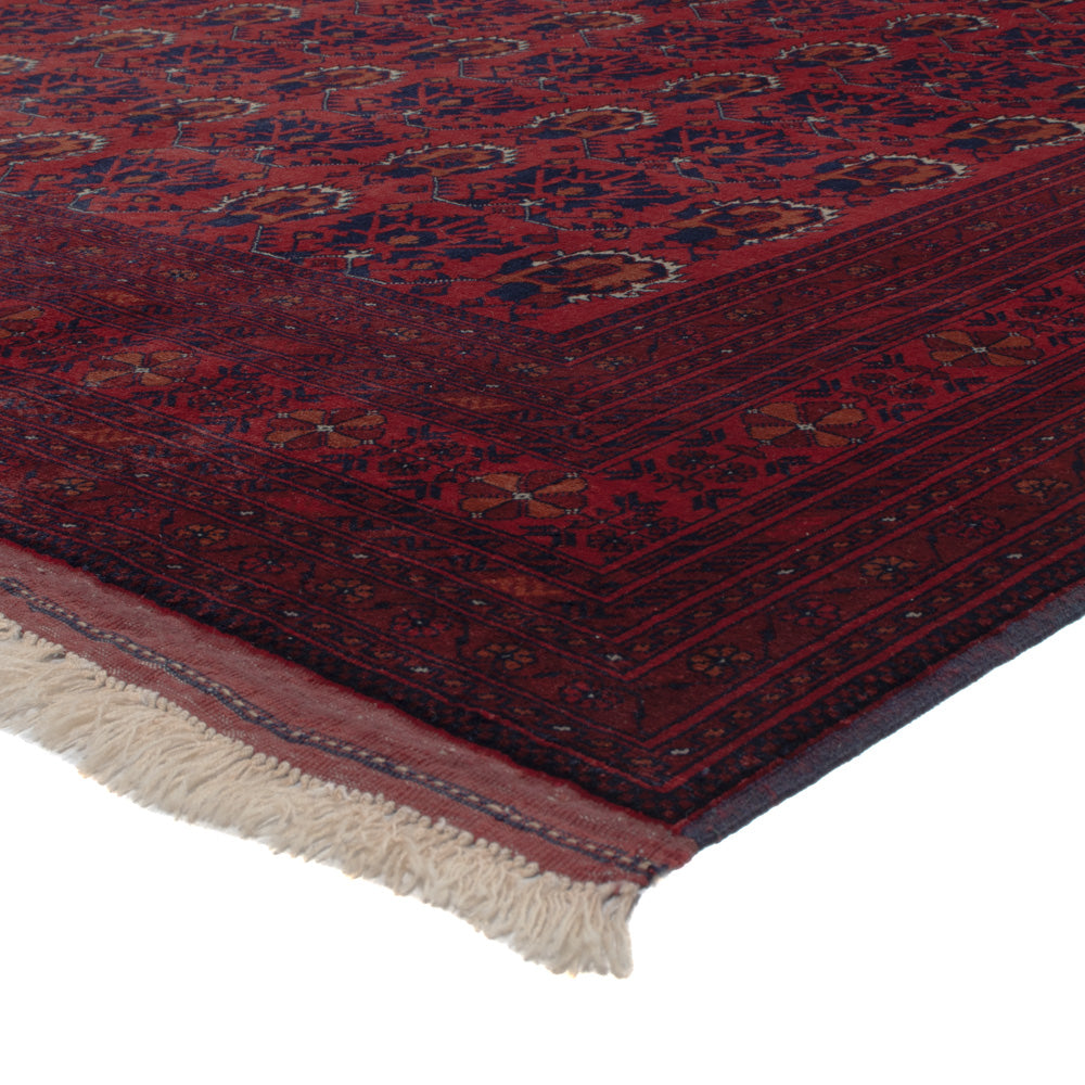 Afghan Rug - Royal - 288 x 200 cm - dark red