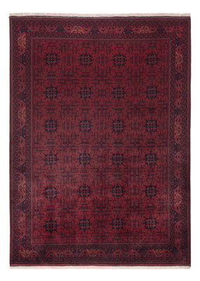Afghan Rug - Royal - 281 x 199 cm - dark red