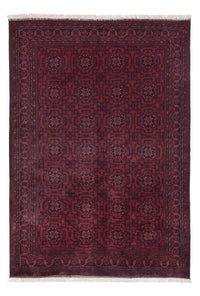 Afghan Rug - Royal - 283 x 196 cm - dark red