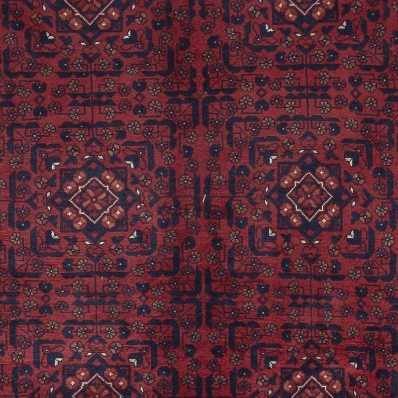 Afghan Rug - Royal - 283 x 196 cm - dark red