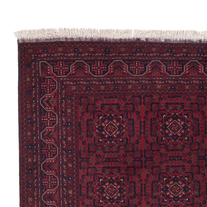 Afghan Rug - Royal - 283 x 196 cm - dark red