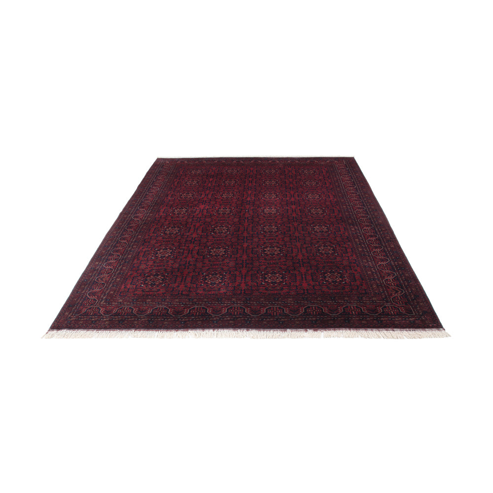 Afghan Rug - Royal - 283 x 196 cm - dark red