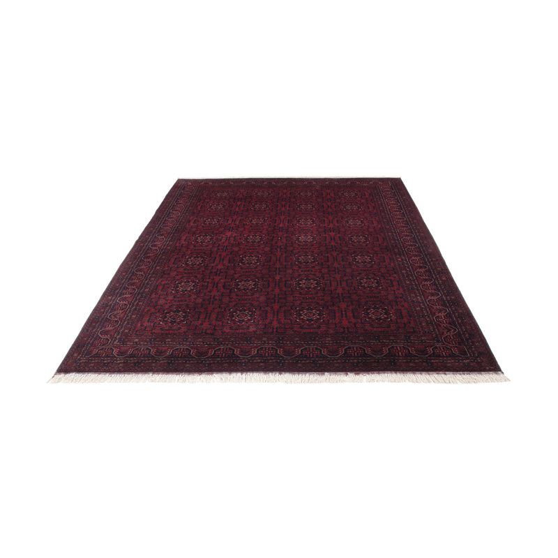 Afghan Rug - Royal - 283 x 196 cm - dark red
