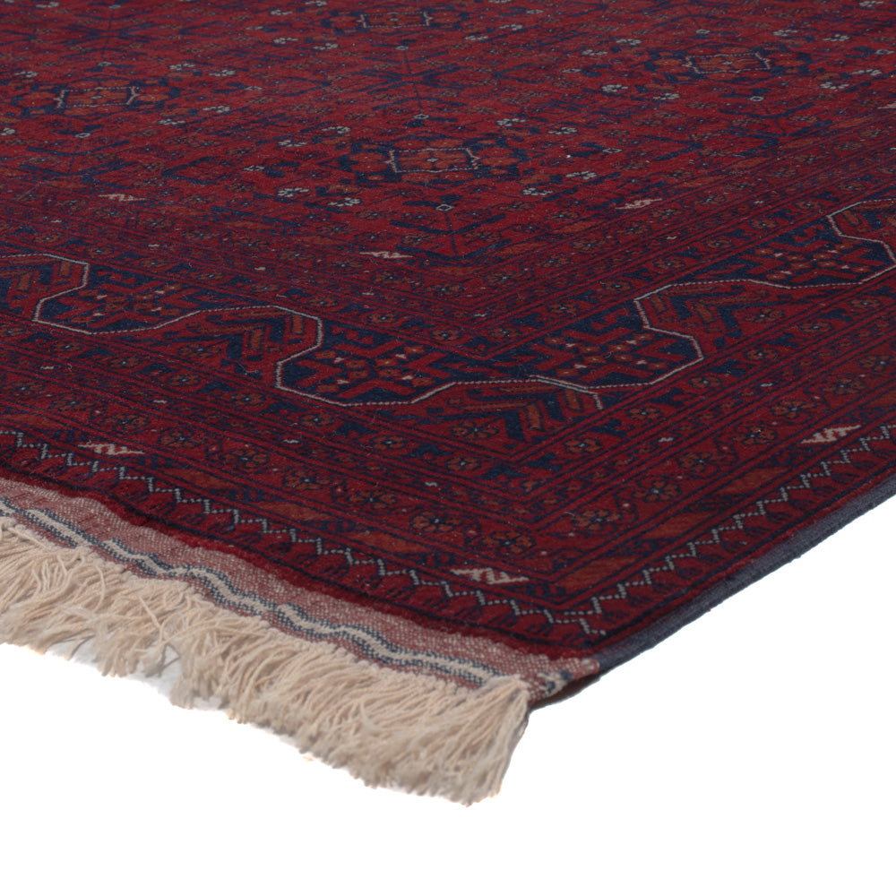 Afghan Rug - Royal - 298 x 199 cm - dark red