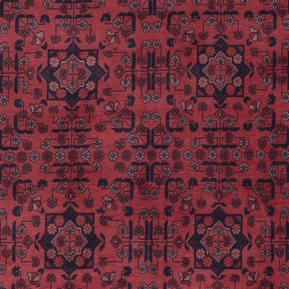 Afghan Rug - Royal - 292 x 199 cm - dark red