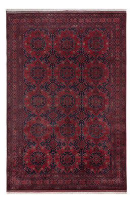 Afghan Rug - Royal - 298 x 204 cm - dark red