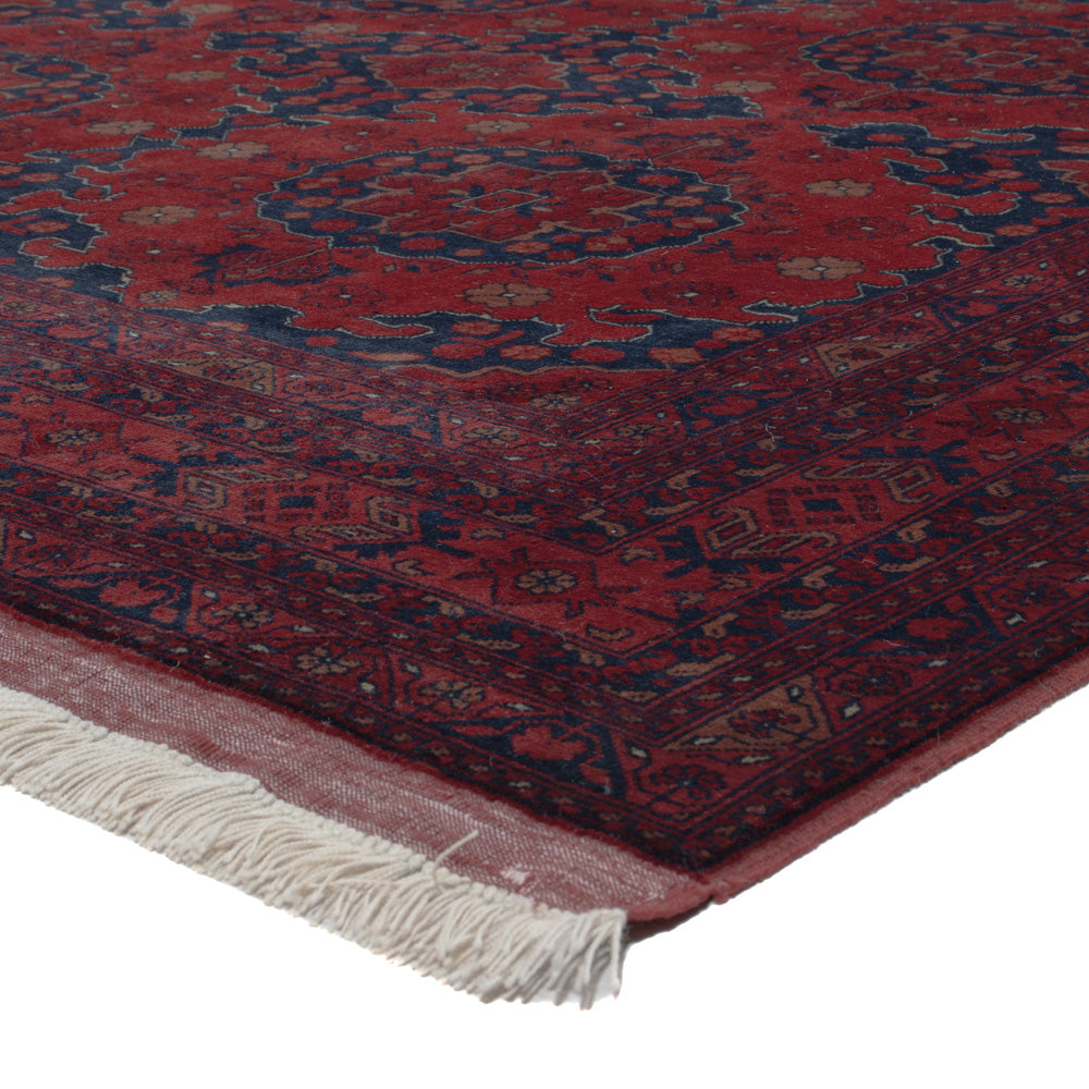 Afghan Rug - Royal - 298 x 204 cm - dark red