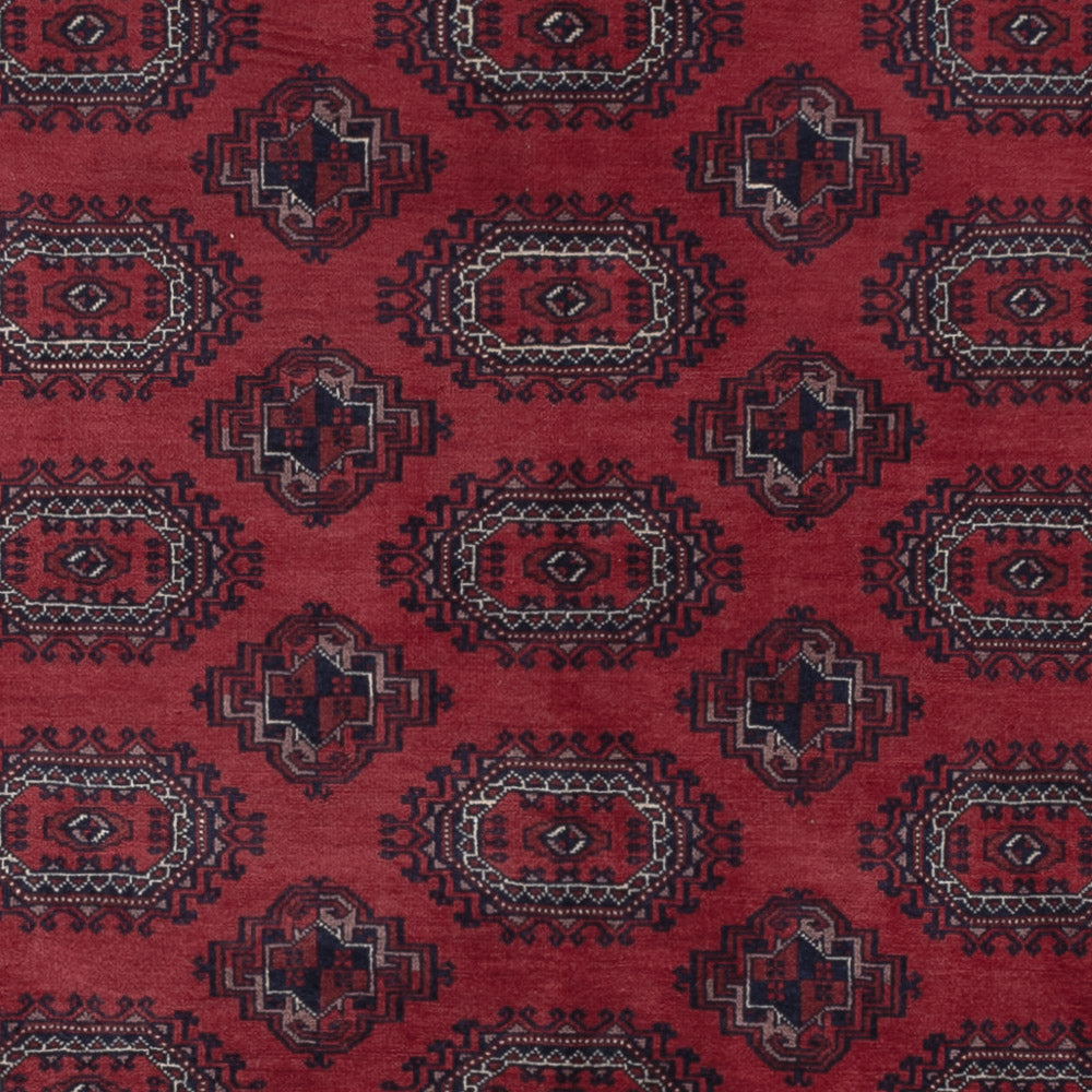 Afghan Rug - Royal - 296 x 200 cm - dark red