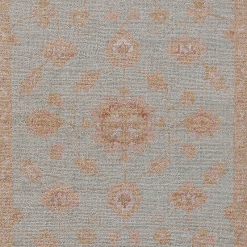 Läufer Ziegler - 255 x 83 cm - hellblau