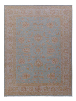 Ziegler Teppich - 344 x 253 cm - blau