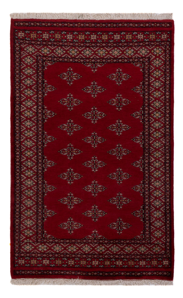 Pakistani Rug - 151 x 95 cm - red
