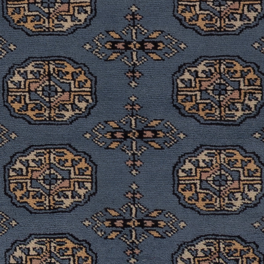 Pakistan Teppich - 159 x 94 cm - blau