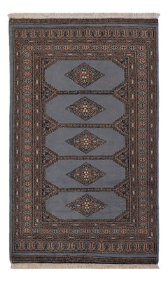 Pakistan Teppich - 156 x 93 cm - blau