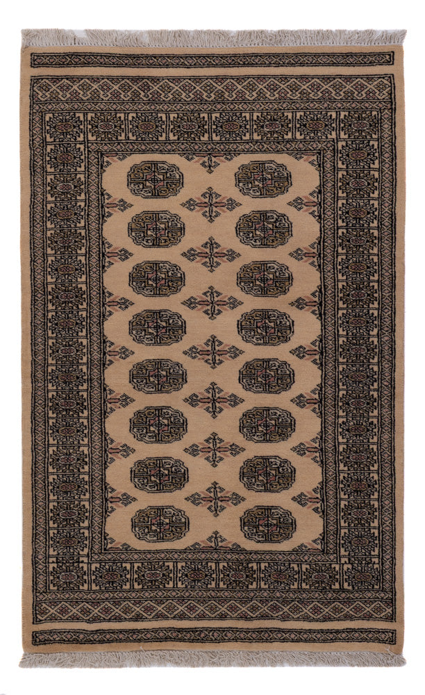 Pakistan Teppich - 147 x 93 cm - beige
