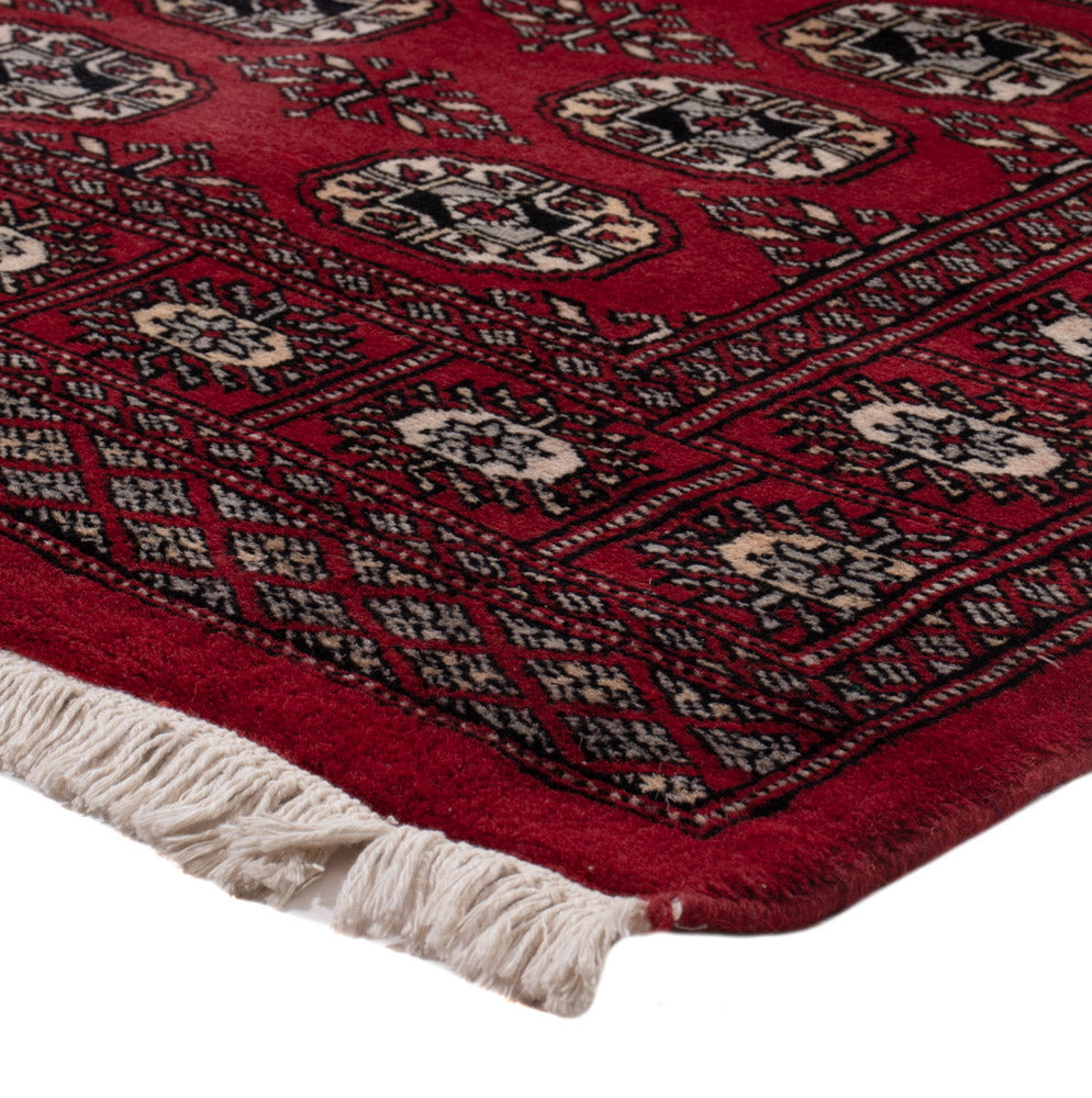Pakistani Rug - 154 x 93 cm - red
