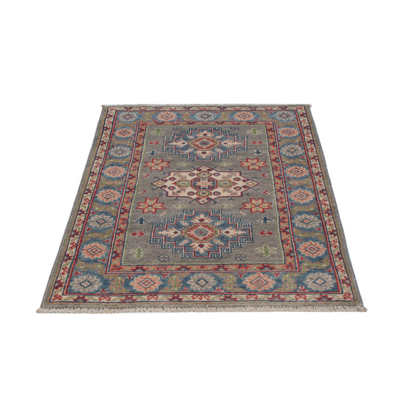 Ziegler Teppich - Kazak - 123 x 79 cm - blau
