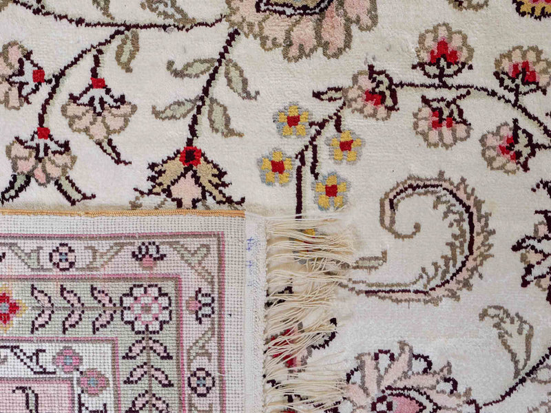 Silk Rug - Chinese Silk - 362 x 272 cm - beige