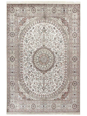 Silk Rug - Chinese Silk - 352 x 269 cm - beige