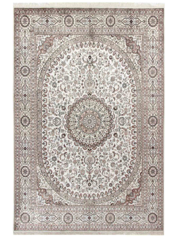 Silk Rug - Chinese Silk - 352 x 269 cm - beige