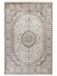 Silk Rug - Chinese Silk - 352 x 269 cm - beige