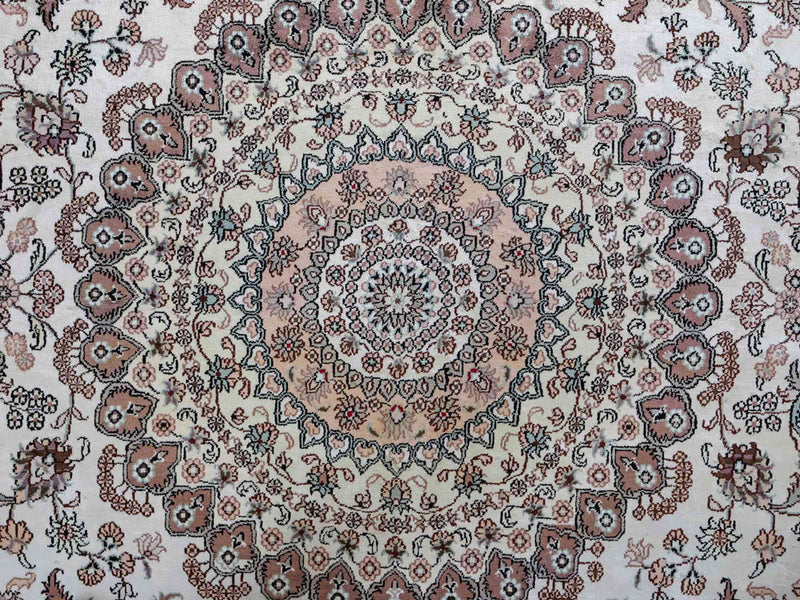 Silk Rug - Chinese Silk - 352 x 269 cm - beige