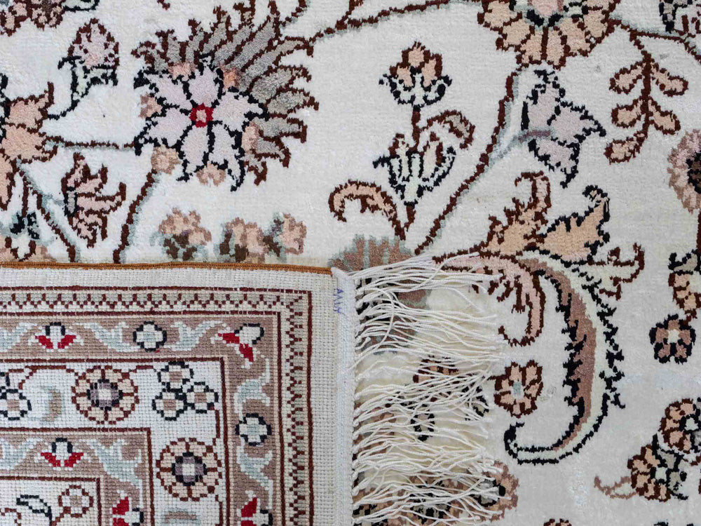 Silk Rug - Chinese Silk - 352 x 269 cm - beige