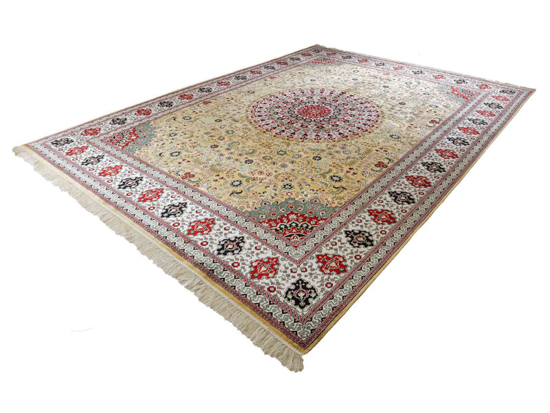 Chinese Silk Rug 373x275cm - Oriental Rug