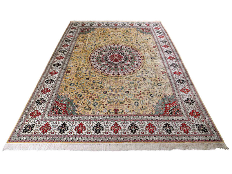 Chinese Silk Rug 373x275cm - Oriental Rug