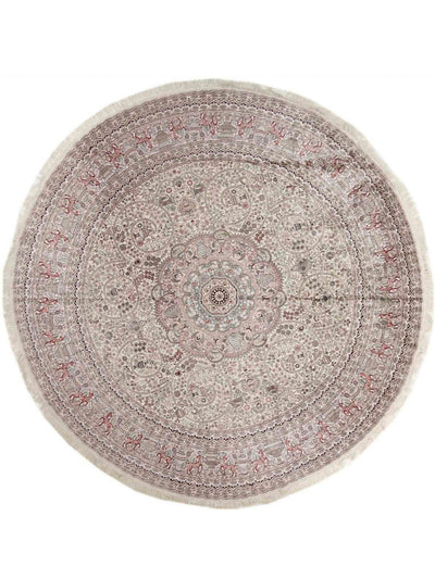 Chinese Silk Rug 300x300cm - Oriental Rug