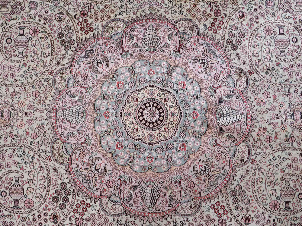 China Seide Teppich 300x300cm - Orientteppich