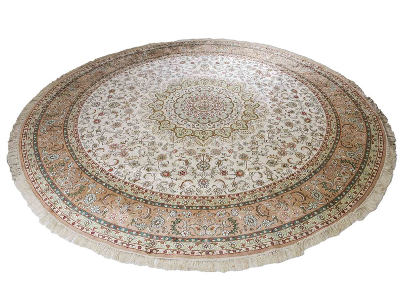 Chinese Silk Rug 303x303cm - Oriental Rug