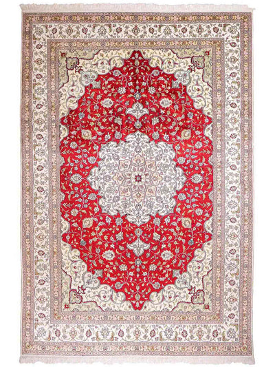 Chinese Silk Rug 182x276cm - Oriental Rug