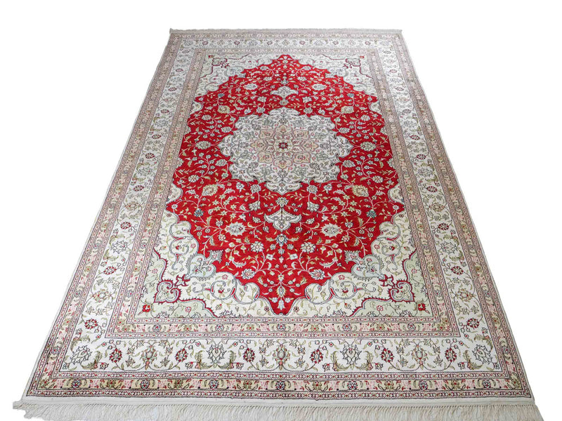 Chinese Silk Rug 276x182cm - Oriental Rug