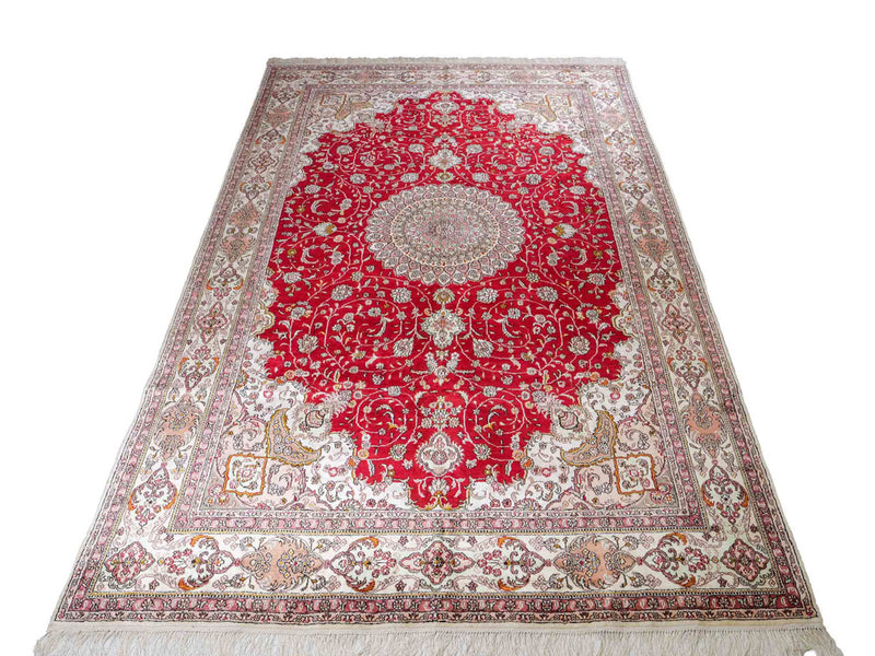 Chinese Silk Rug 278x183cm - Oriental Rug