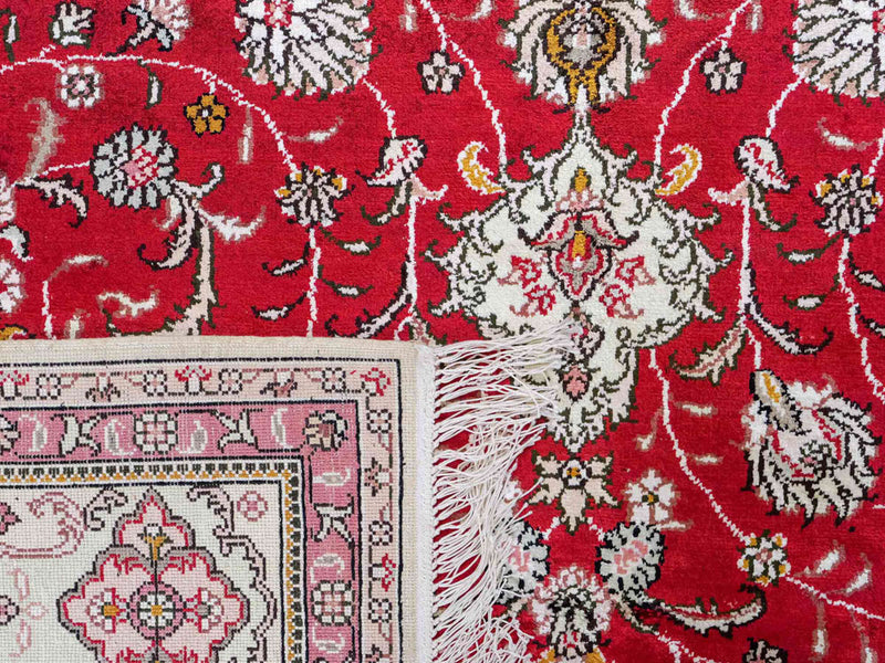 Chinese Silk Rug 278x183cm - Oriental Rug