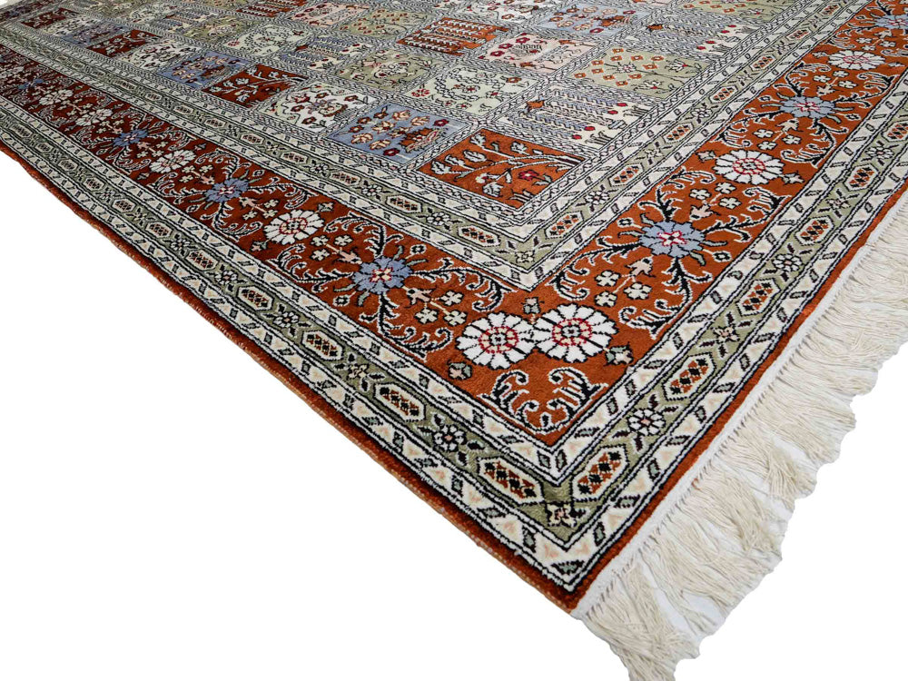 Chinese Silk Rug 268x181cm - Oriental Rug