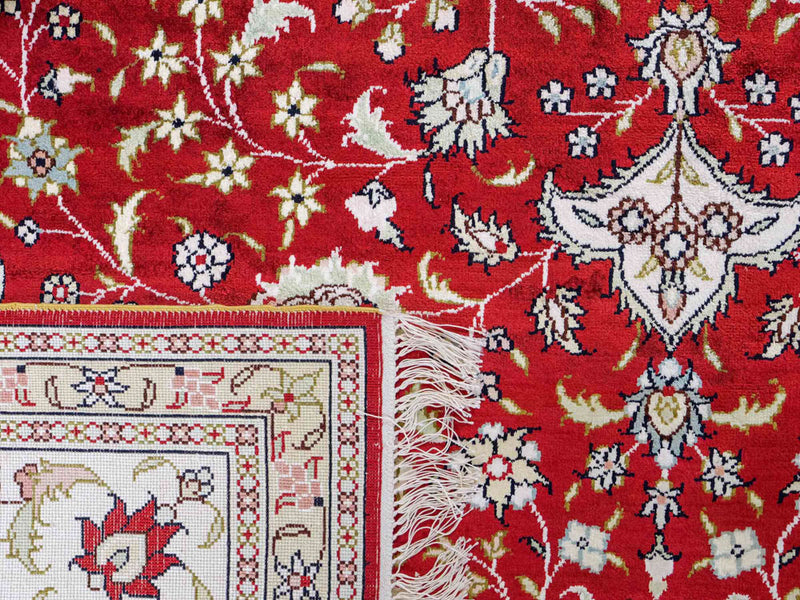 Chinese Silk Rug 272x188cm - Oriental Rug
