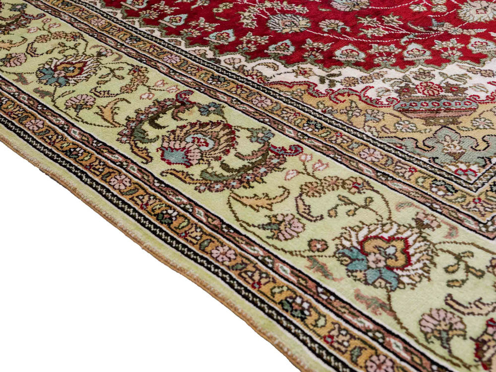 Chinese Silk Rug 240x153cm - Oriental Rug