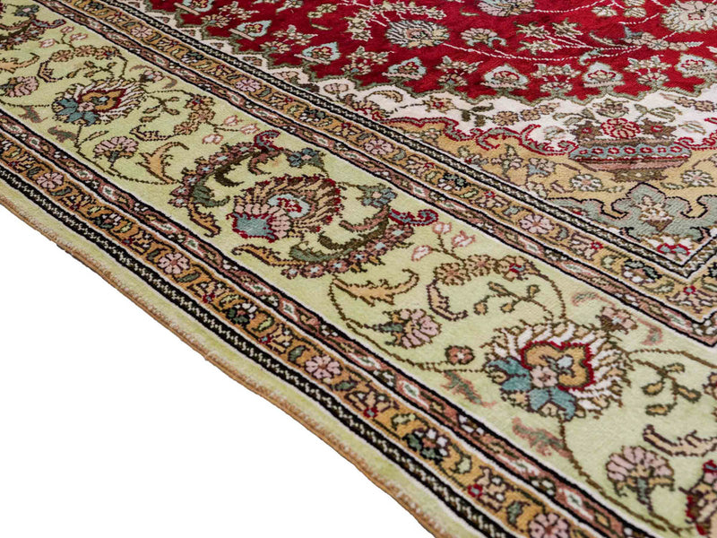 Chinese Silk Rug 240x153cm - Oriental Rug