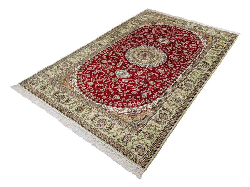 Chinese Silk Rug 240x153cm - Oriental Rug