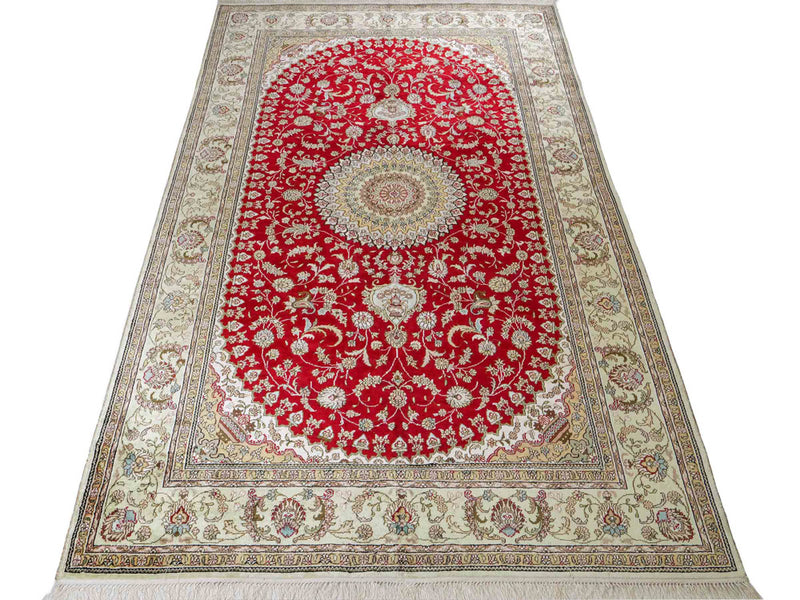 Chinese Silk Rug 240x153cm - Oriental Rug