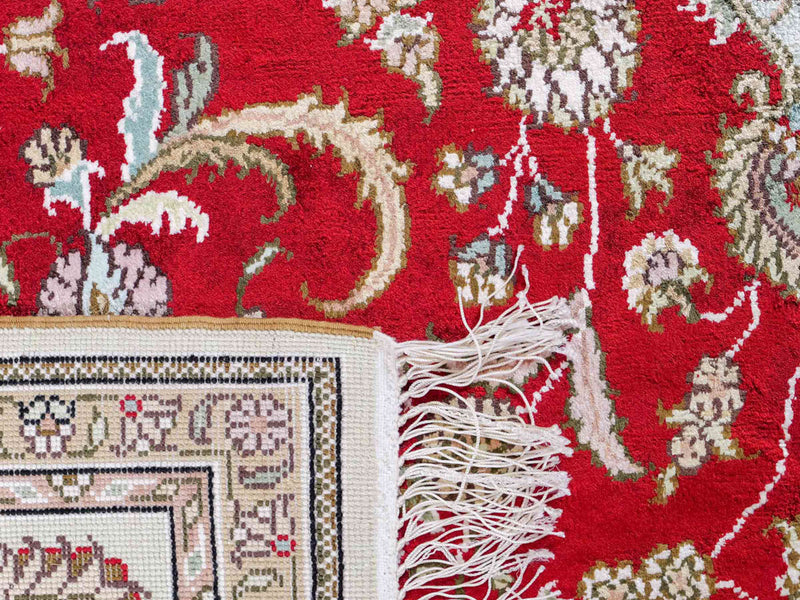 Chinese Silk Rug 240x153cm - Oriental Rug