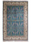 Silk Rug - Chinese Silk - 242 x 155 cm - petrol blue