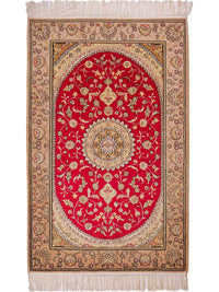 Chinese Silk Rug 121x78cm - Oriental Rug – product image