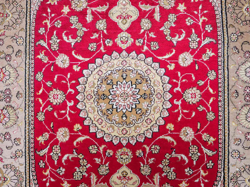 Chinese Silk Rug 121x78cm - Oriental Rug
