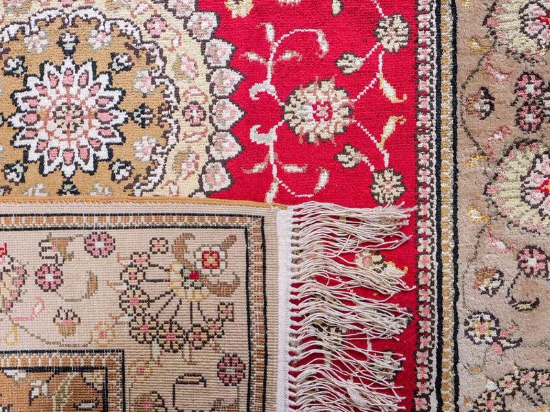 Chinese Silk Rug 121x78cm - Oriental Rug