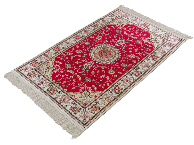 Chinese Silk Rug 120x76cm - Oriental Rug