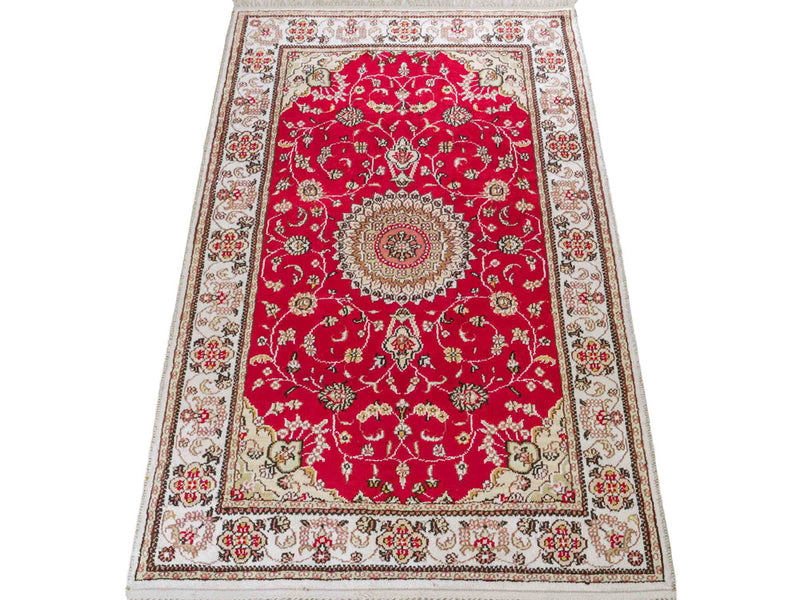 Chinese Silk Rug 120x76cm - Oriental Rug