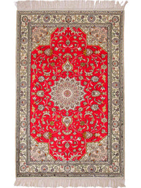 Chinese Silk Rug 122x78cm - Oriental Rug – product image
